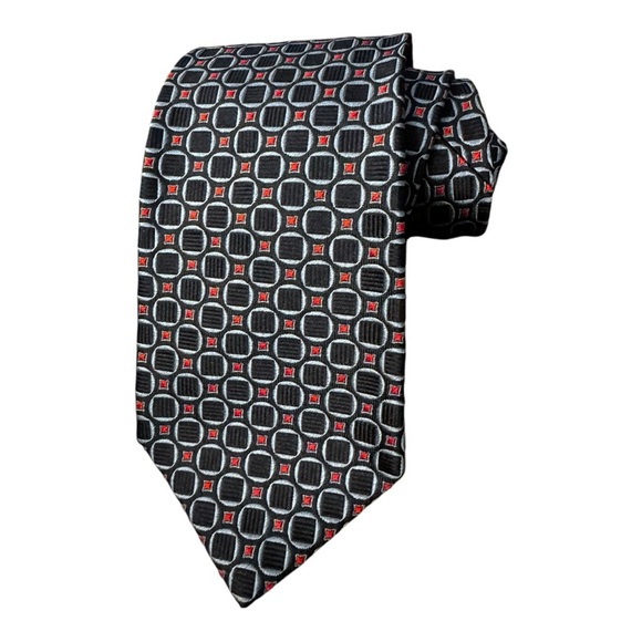 Vintage tie J.P. TILFORD for Harry Rosen, 100%silk - Picture 4 of 5